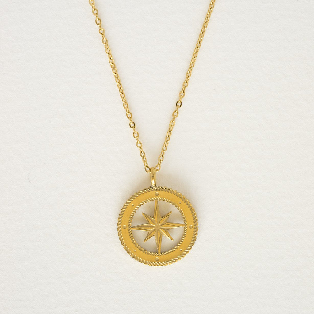 Compass Pedant Necklace