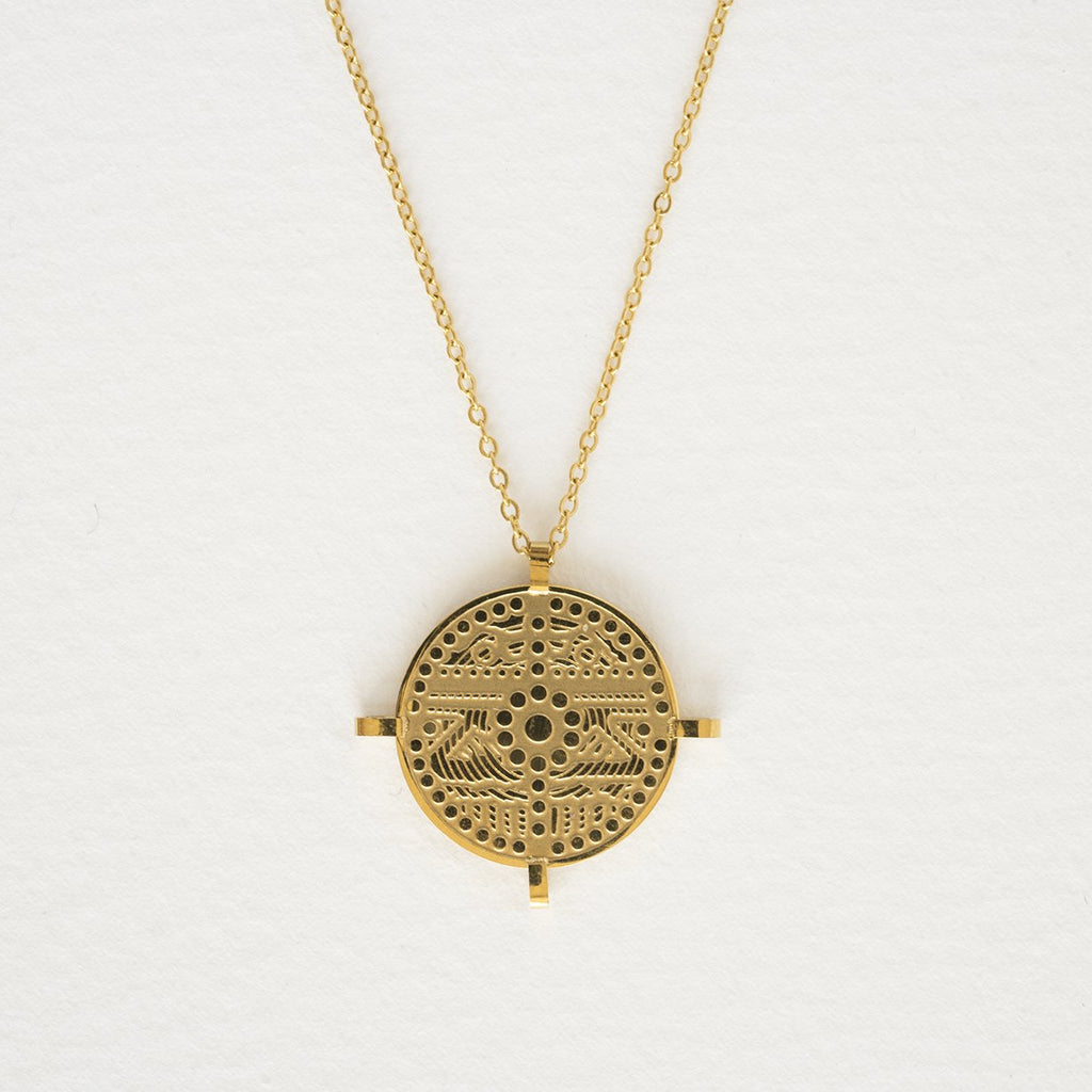 Wheel Of Fortune Pedant Necklace